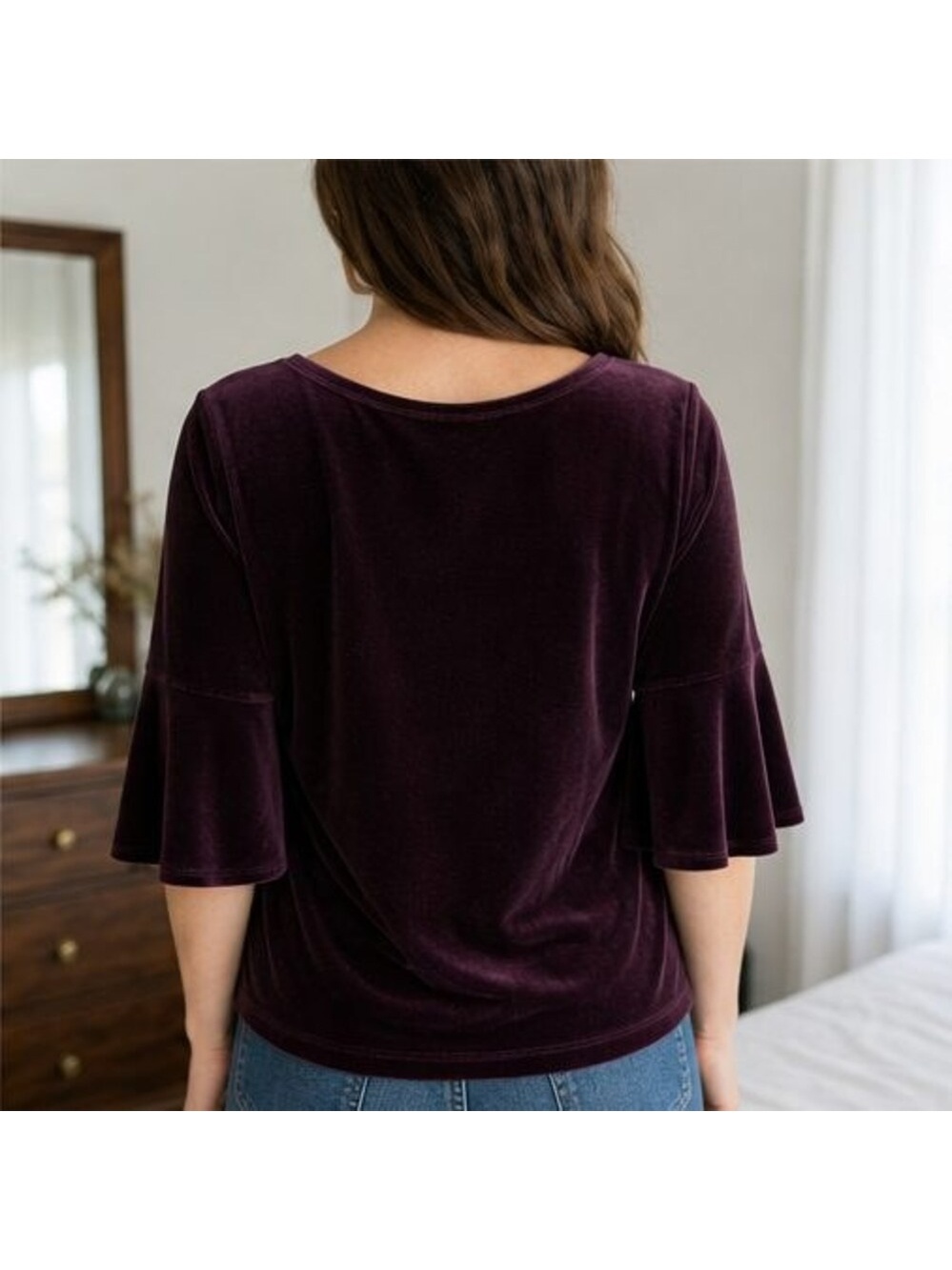 Rust Tunic Blouse - Picture 6 of 6